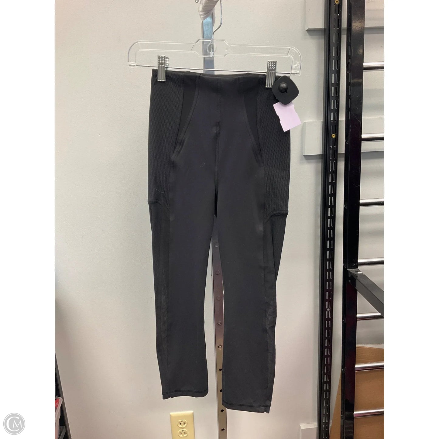Athletic Leggings By Lululemon In Black, Size: 4