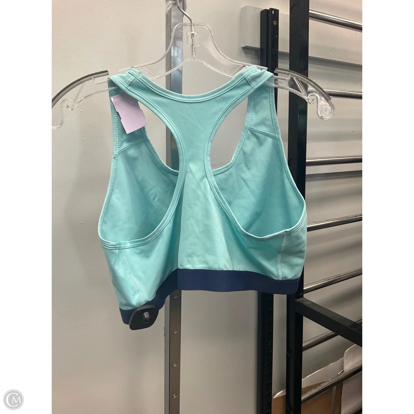 Athletic Bra By Nike Apparel In Blue, Size: Xxl