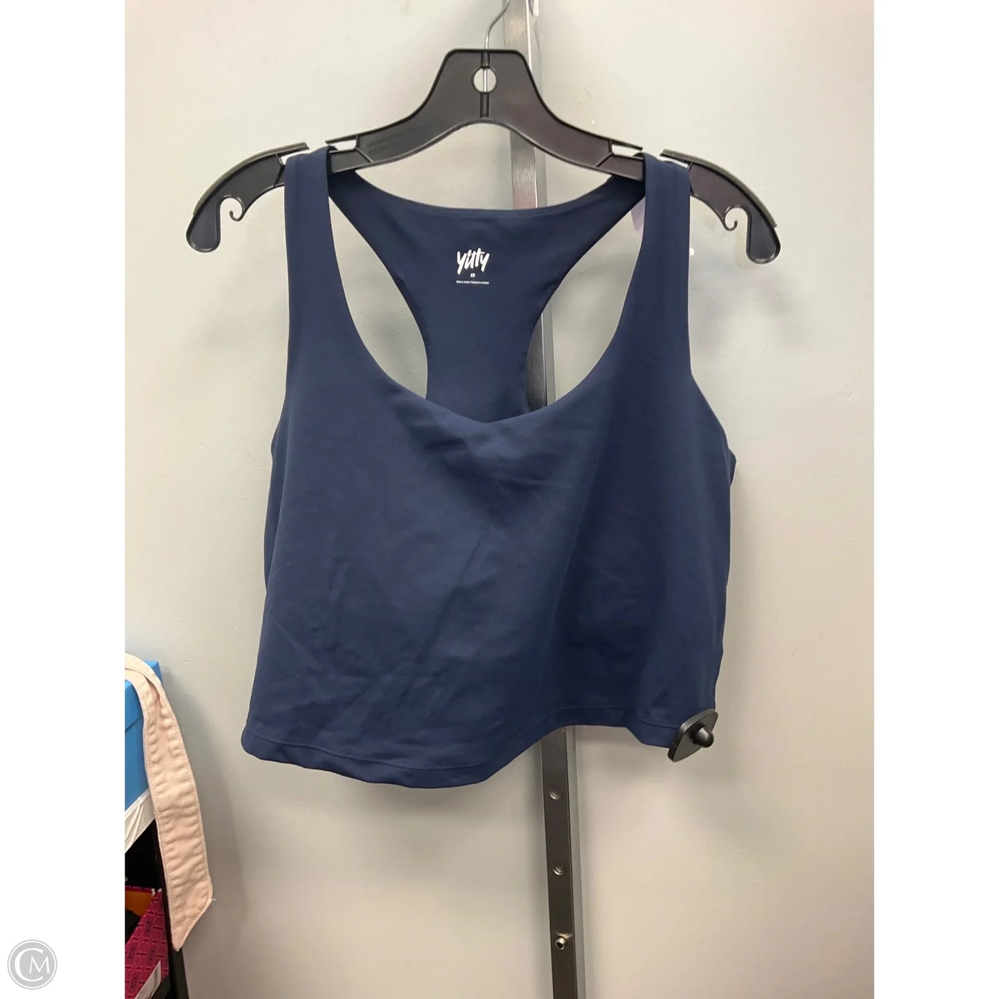 Athletic Bra By Yitty In Blue, Size: 2x
