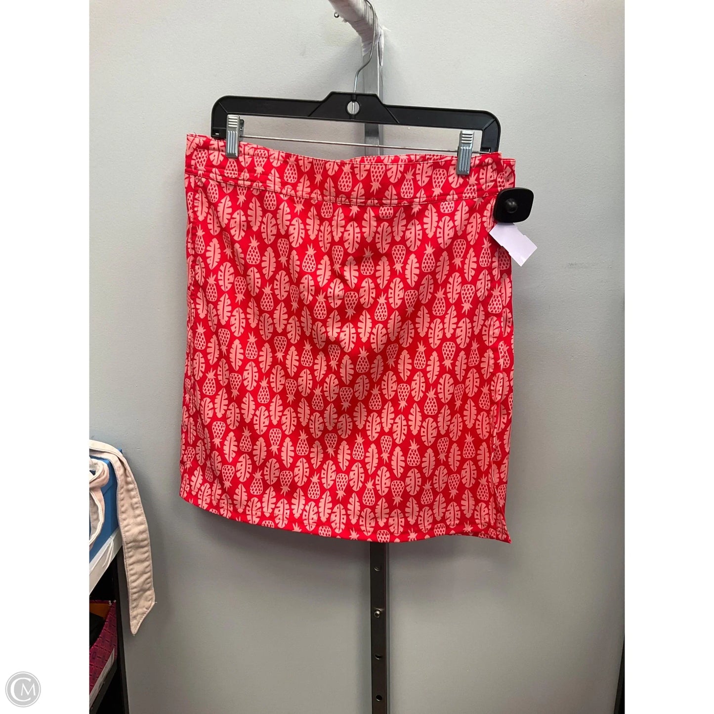 Skirt Mini & Short By Rip Skirt In Pink & Red, Size: M