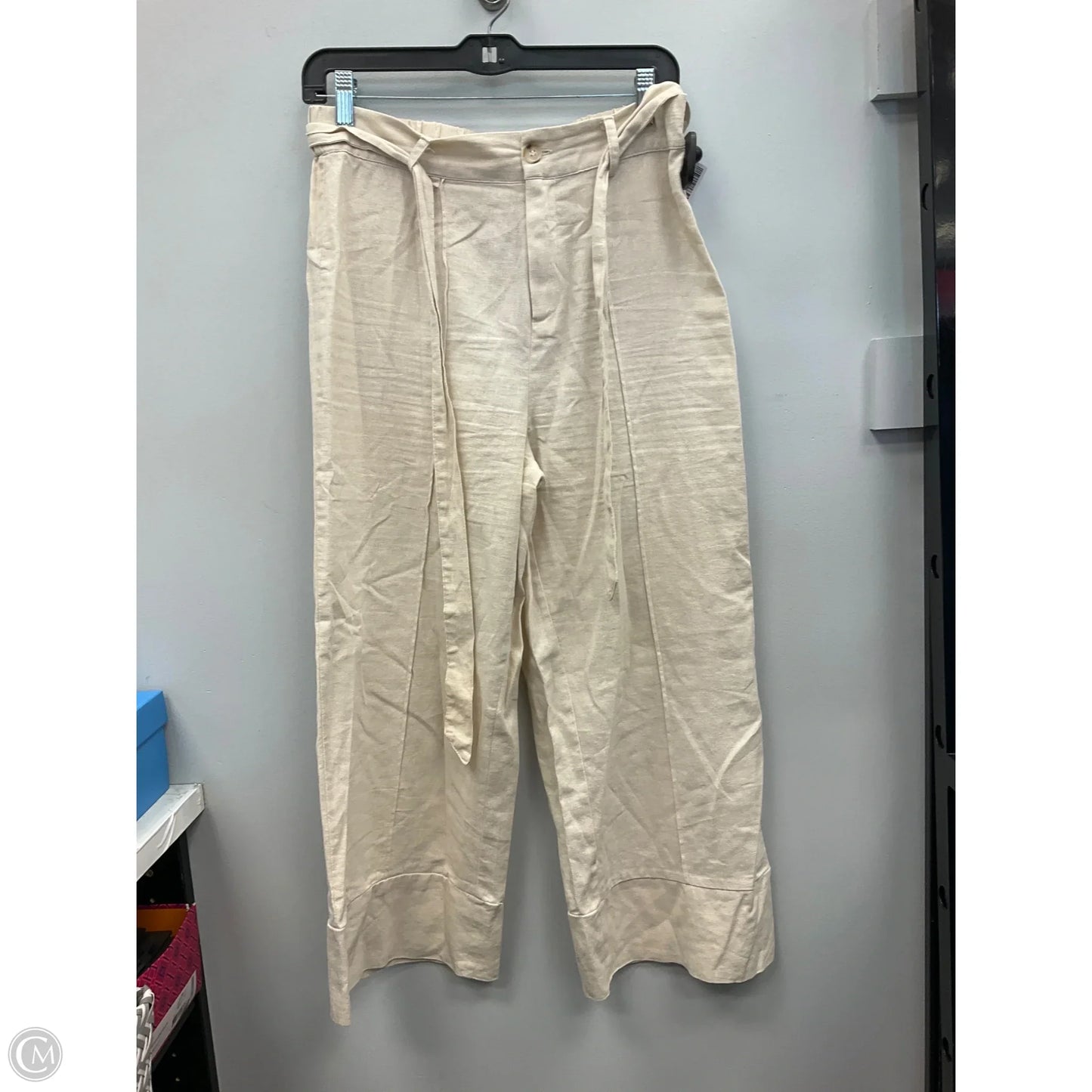 Pants Cropped By Joie In Cream, Size: M