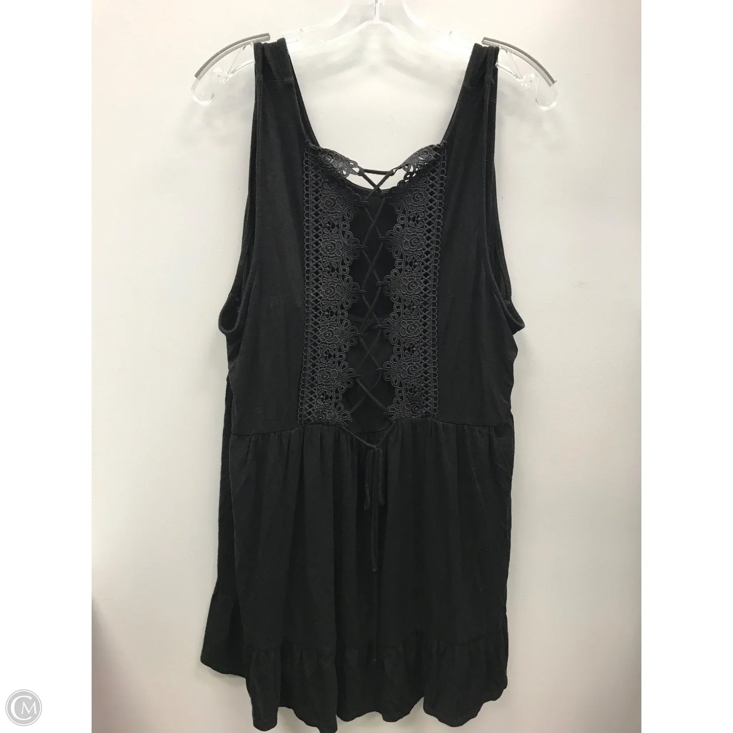 Top Sleeveless By Torrid In Black, Size: 3x