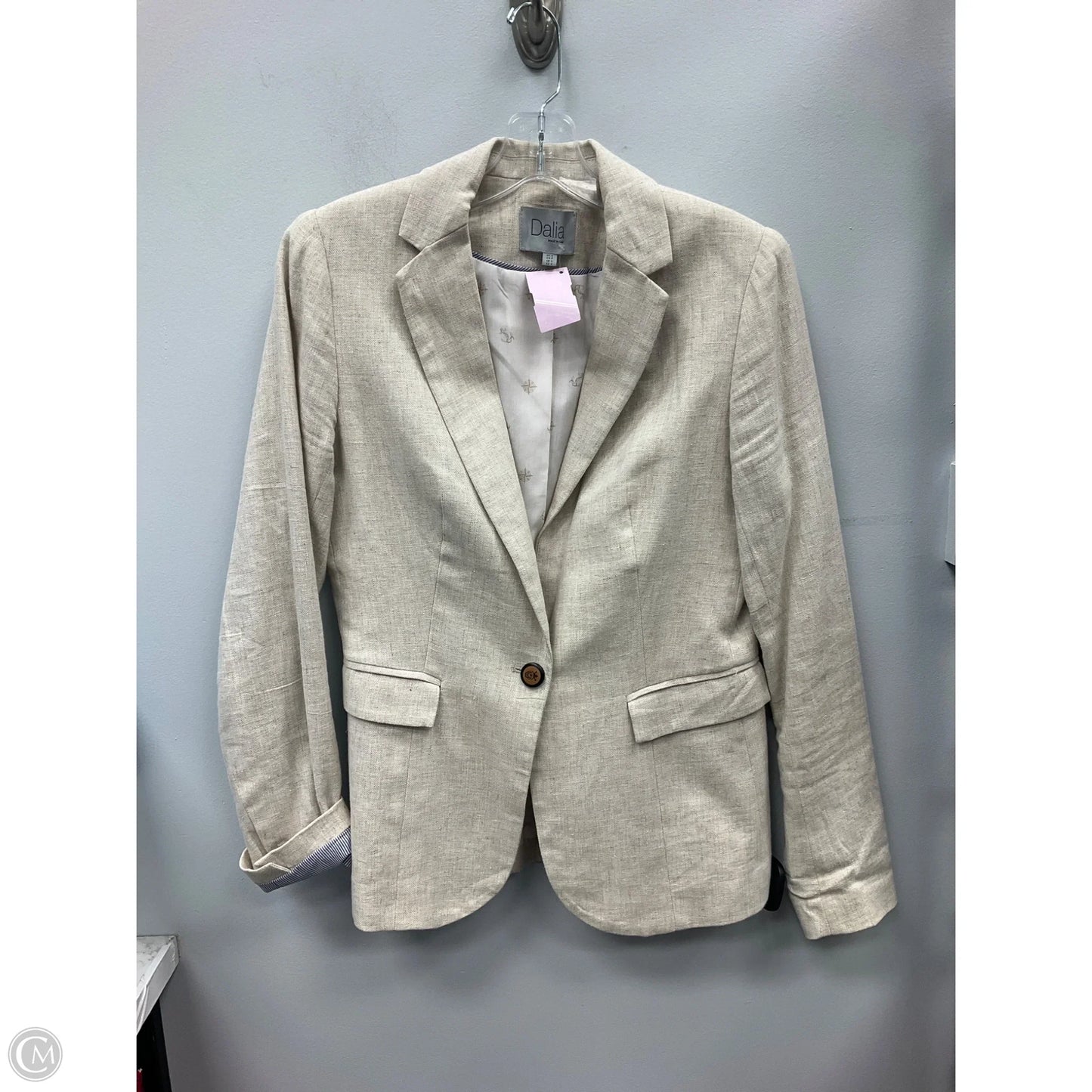 Blazer By Dalia In Cream, Size: S