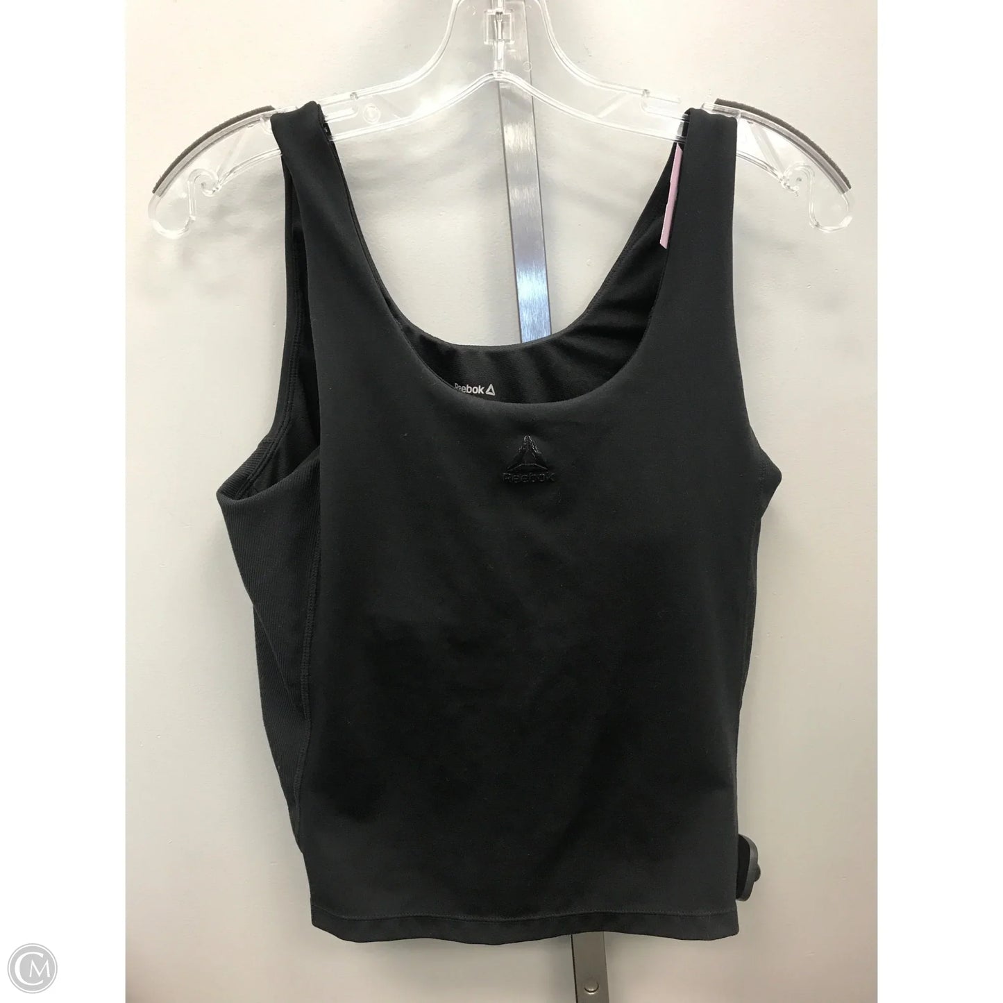 Athletic Tank Top By Reebok In Black, Size: L