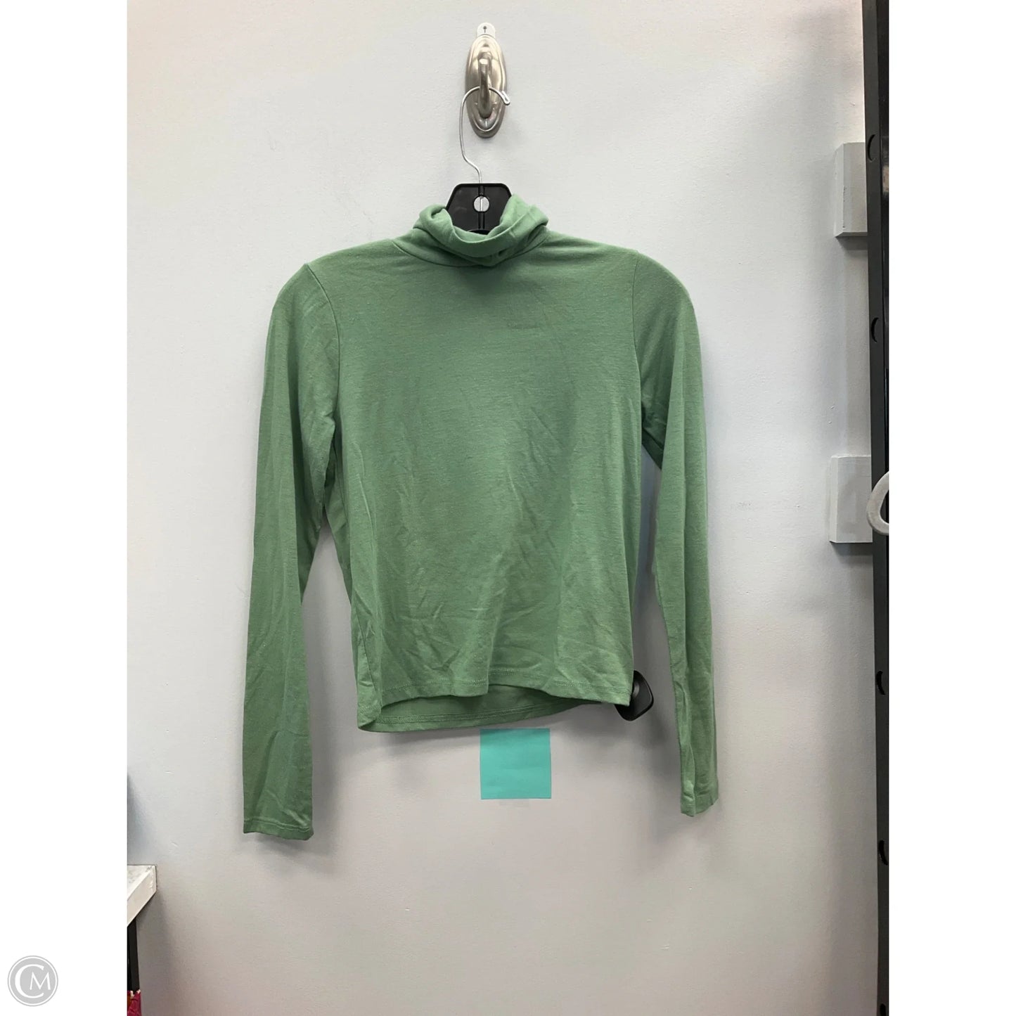 Top Long Sleeve Basic By Cotton On In Green, Size: S