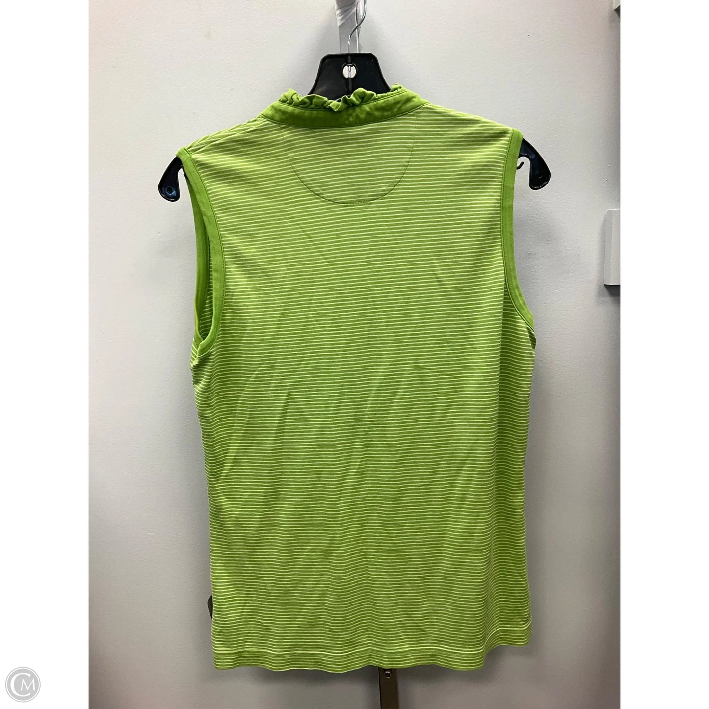 Top Sleeveless By Clothes Mentor In Striped Pattern, Size: L