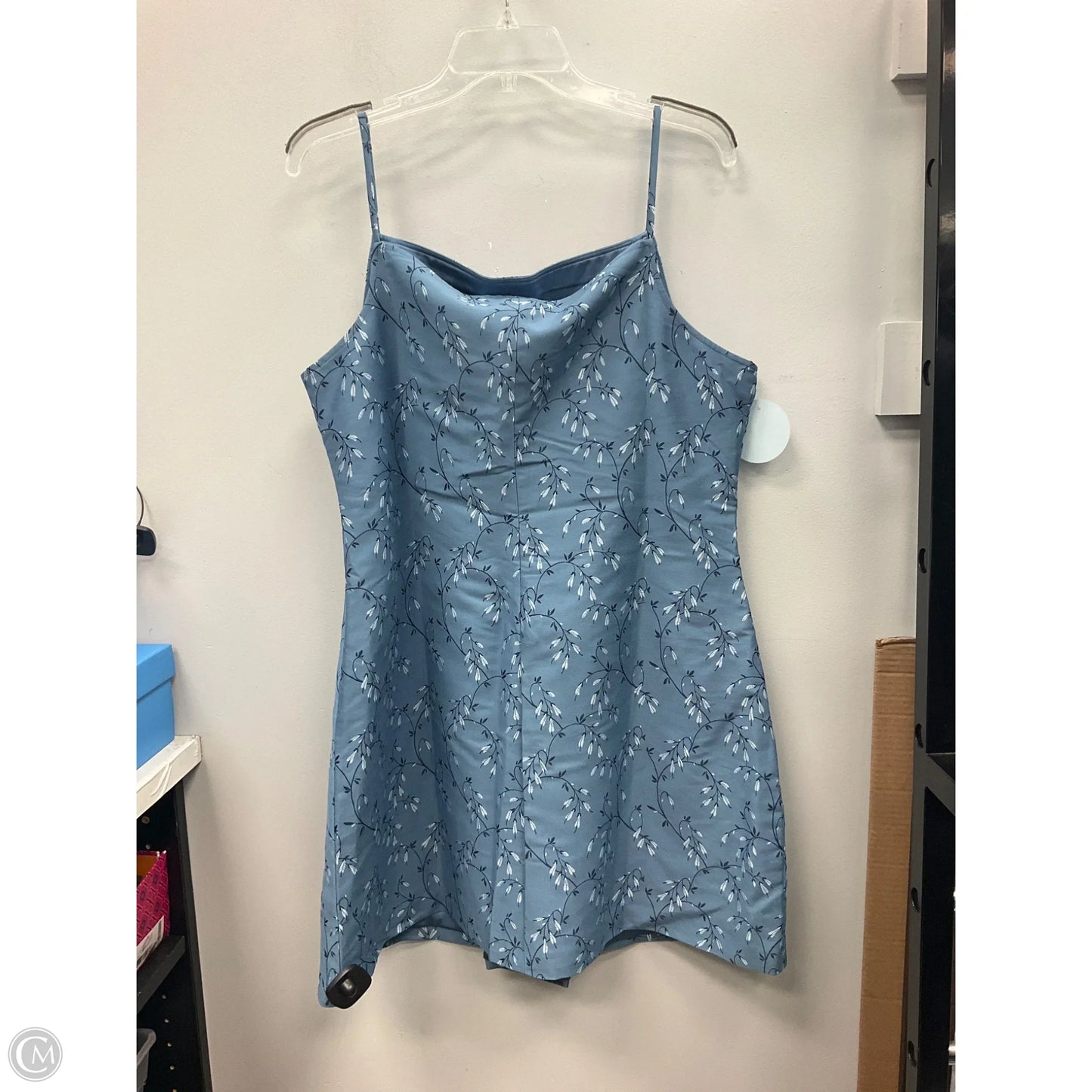 Dress Casual Short By Cmc In Blue, Size: Xl