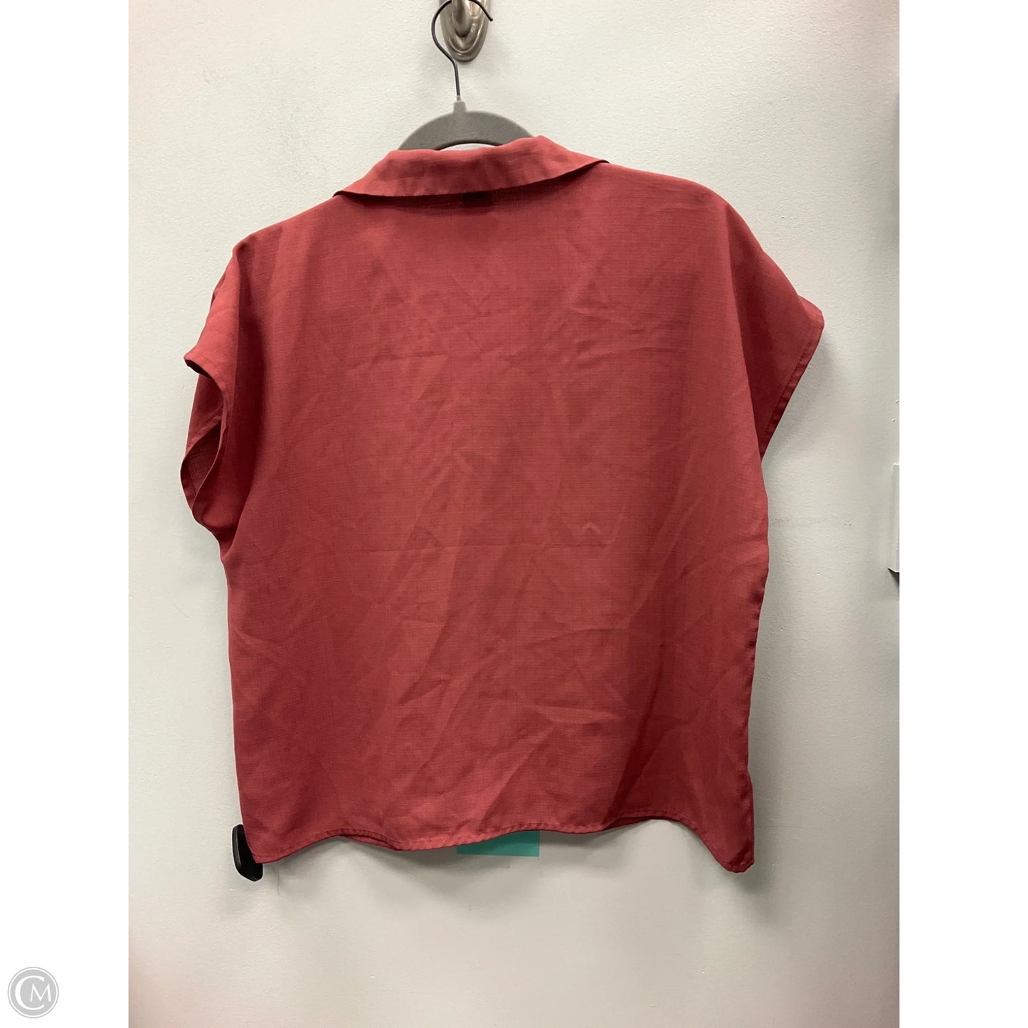 Top Short Sleeve By Paper Crane In Mauve, Size: M
