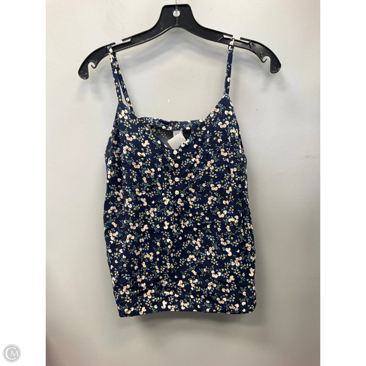 Top Sleeveless By Old Navy In Floral Print, Size: M