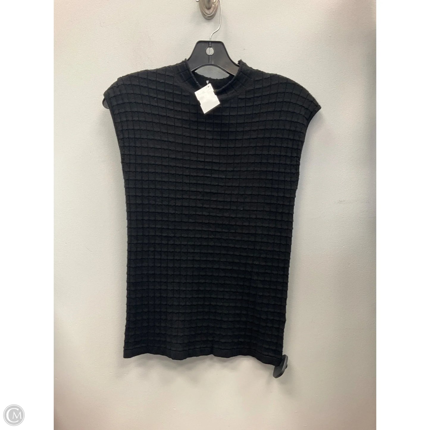 Top Sleeveless By Truth In Black, Size: S