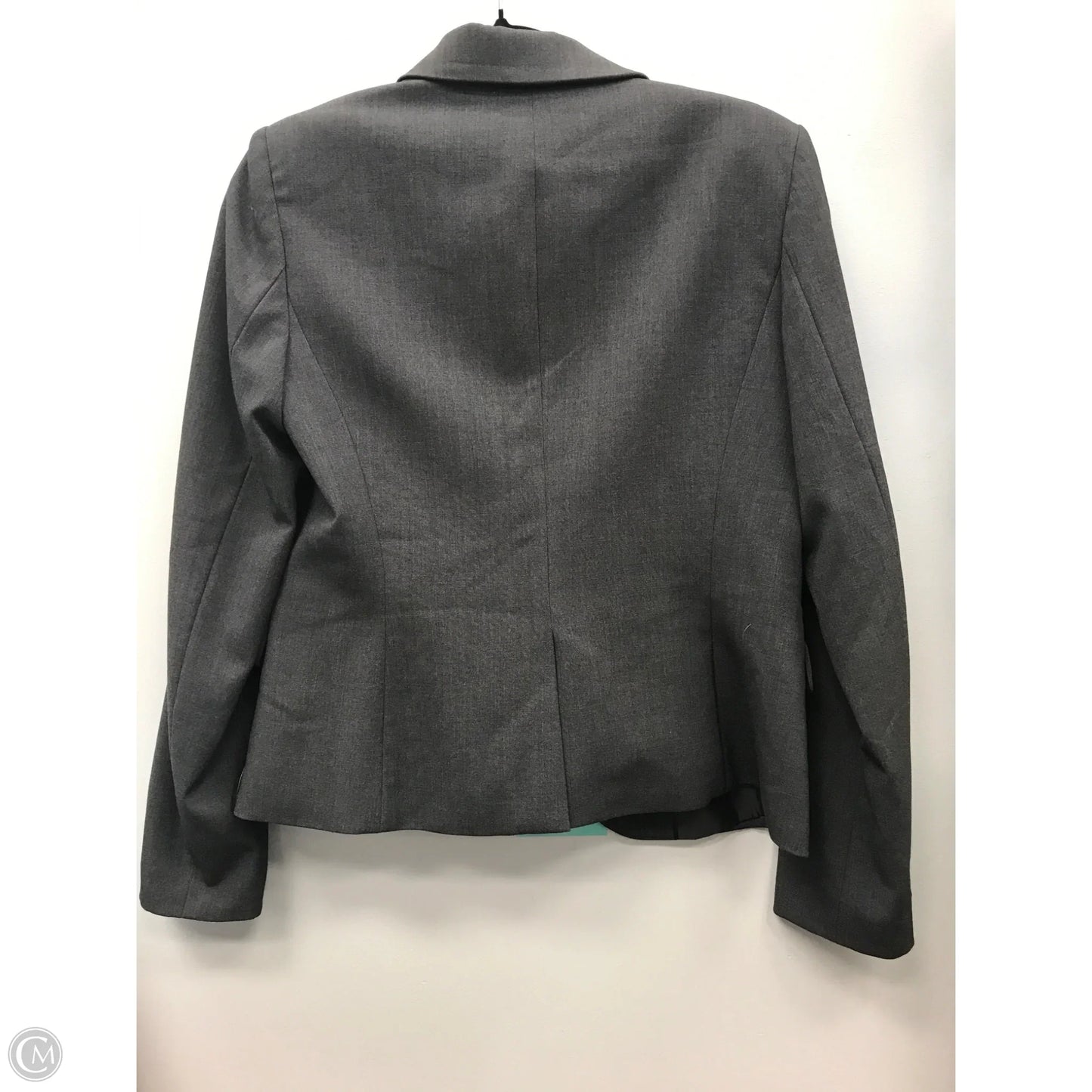 Blazer By Calvin Klein In Grey, Size: 4