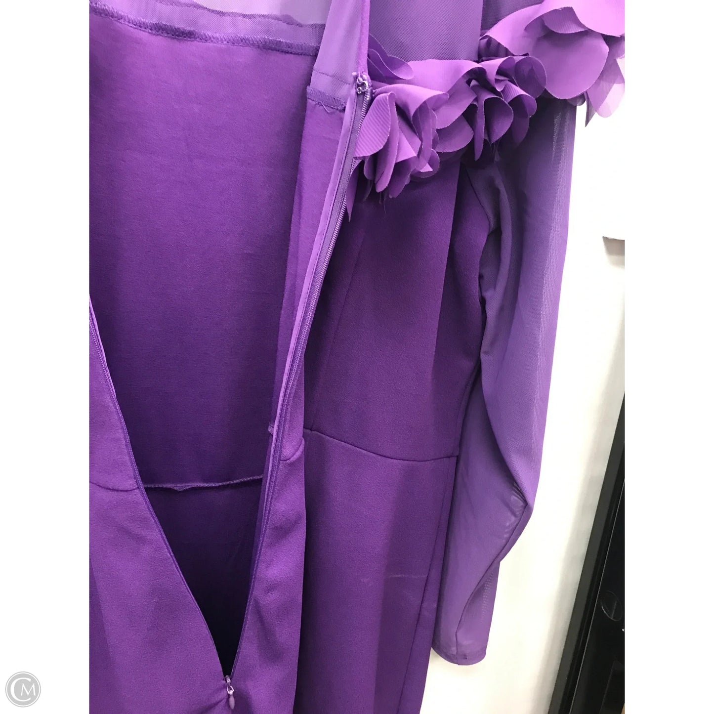 Dress Casual Short By Ashley Stewart In Purple, Size: 3x
