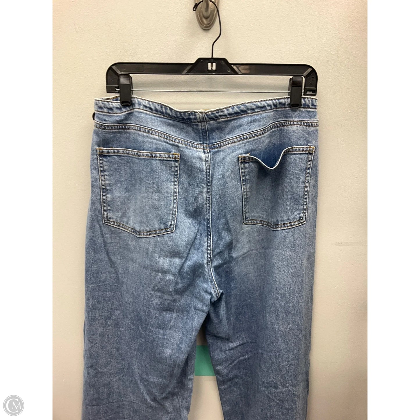 Jeans Wide Leg By Oat In Blue Denim, Size: 10