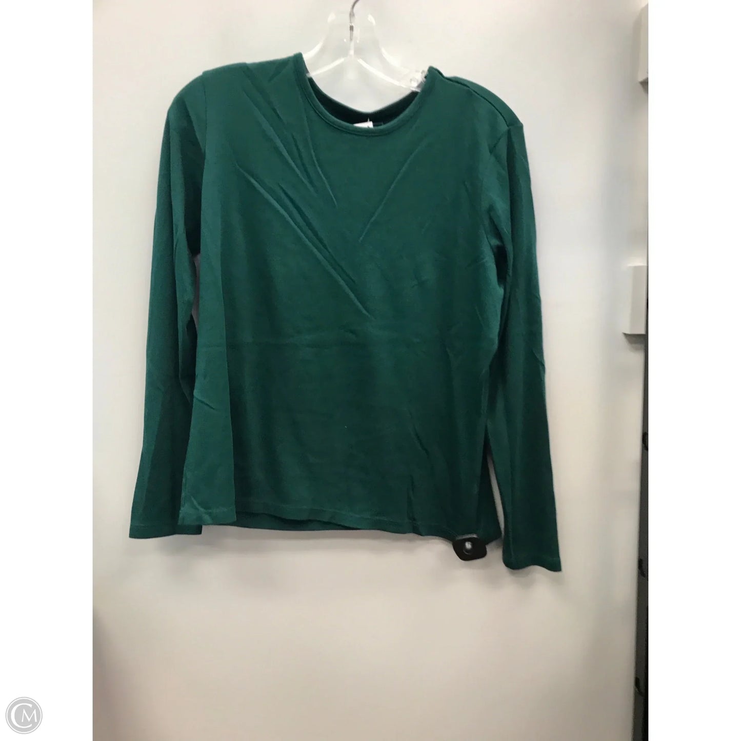 Top Long Sleeve Basic By L.l. Bean In Green, Size: L