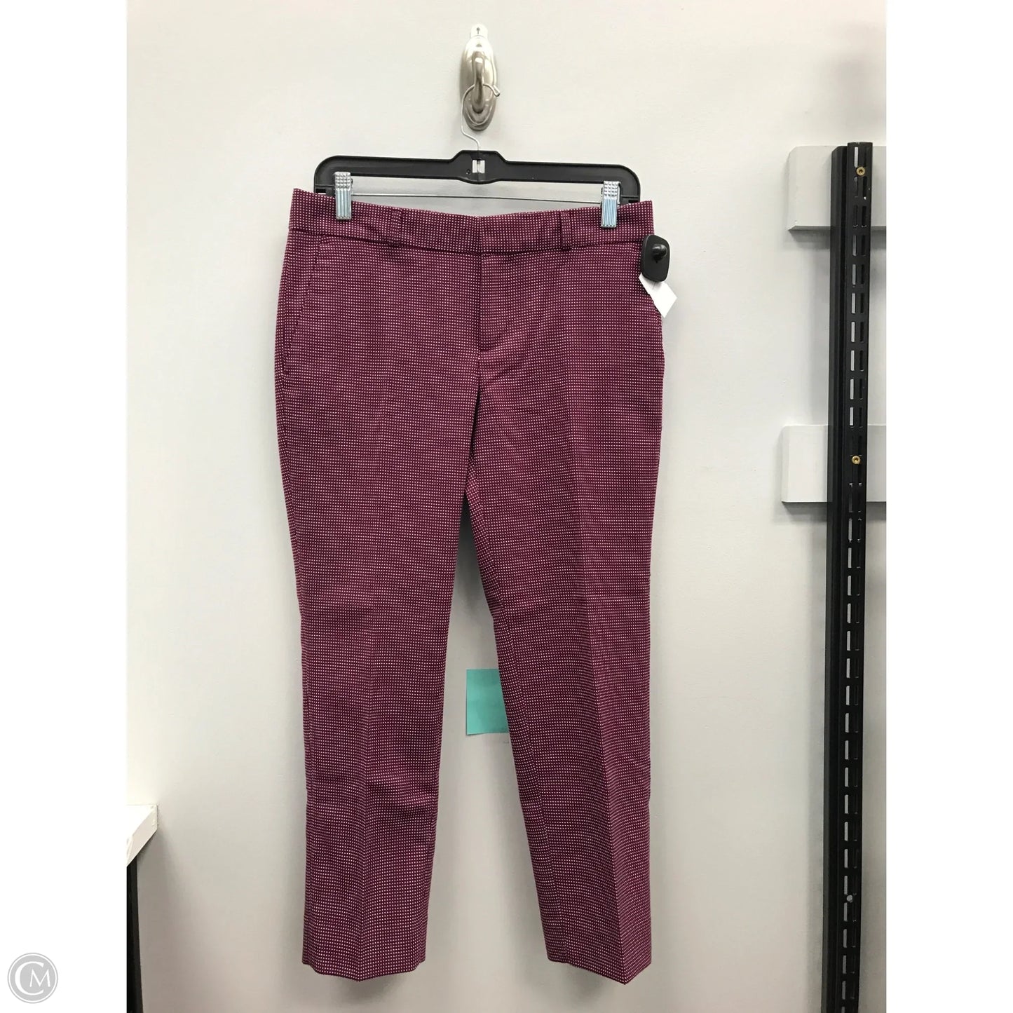 Pants Dress By Banana Republic In Purple & White, Size: 4p