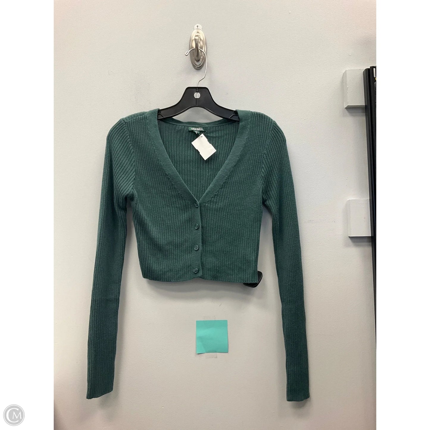 Top Long Sleeve By Wild Fable In Teal, Size: S
