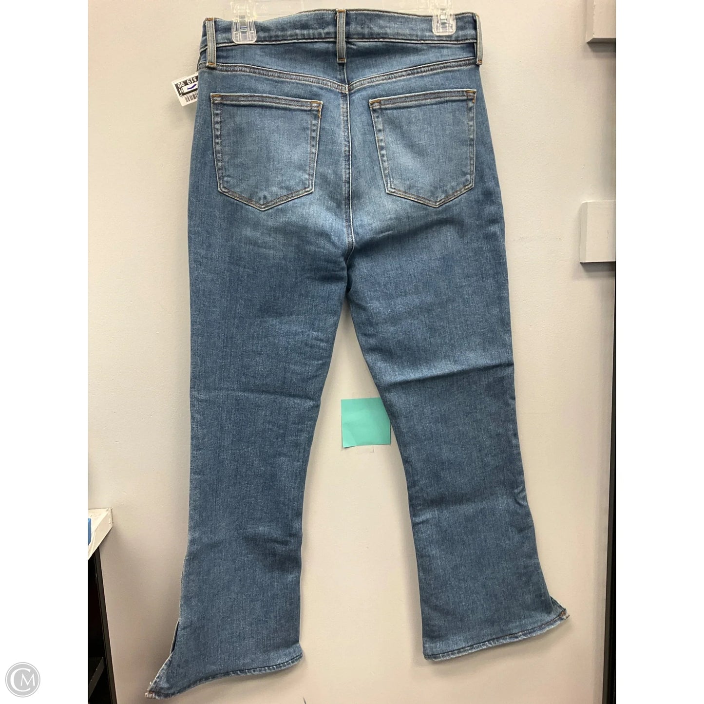 Jeans Boot Cut By Loft In Blue Denim, Size: 8