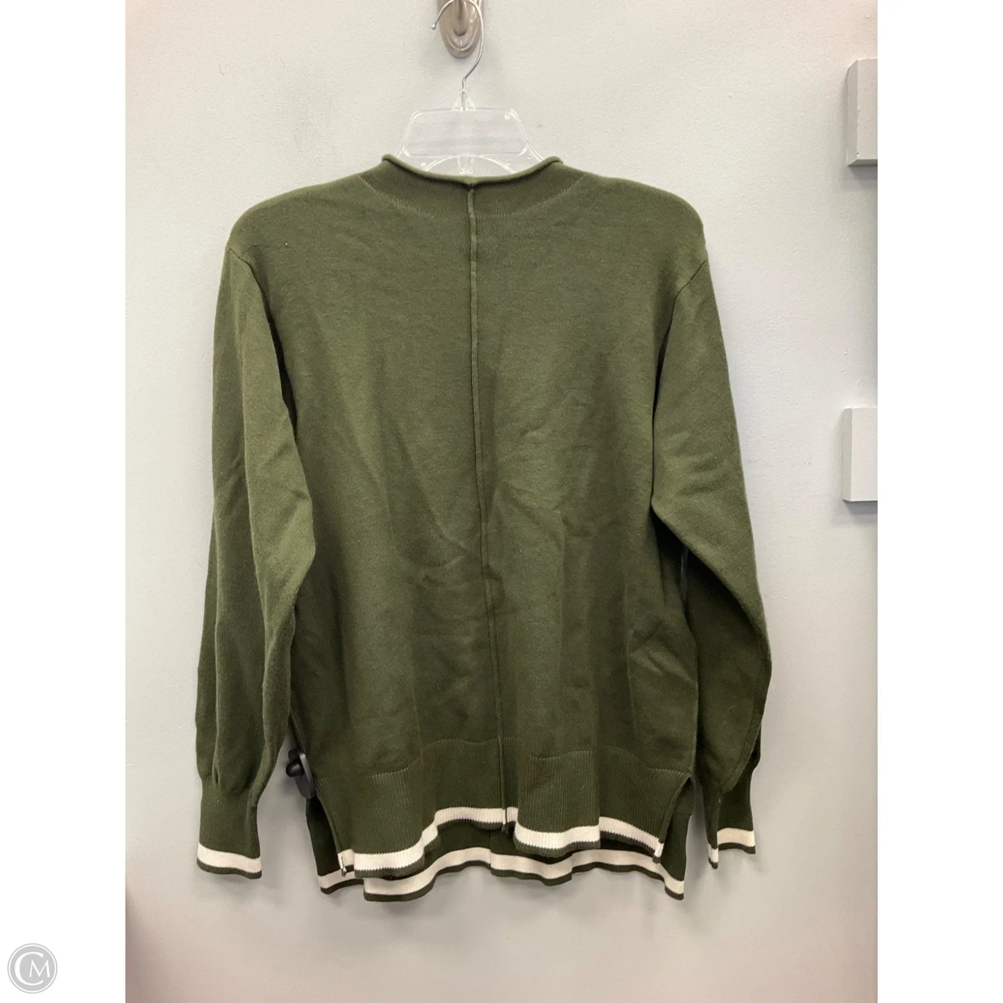 Sweater By Clothes Mentor In Green, Size: S