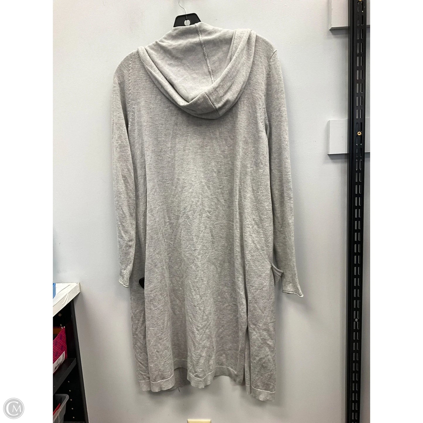 Cardigan By Peyton Primrose In Grey, Size: S