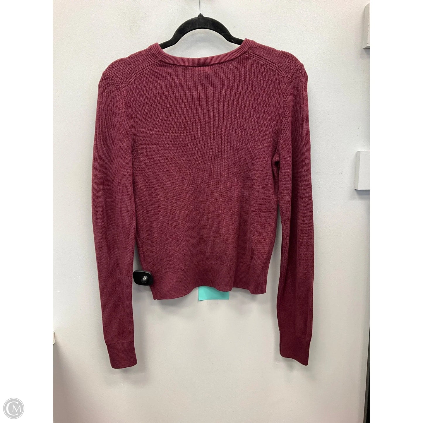 Sweater By Gap In Maroon, Size: S