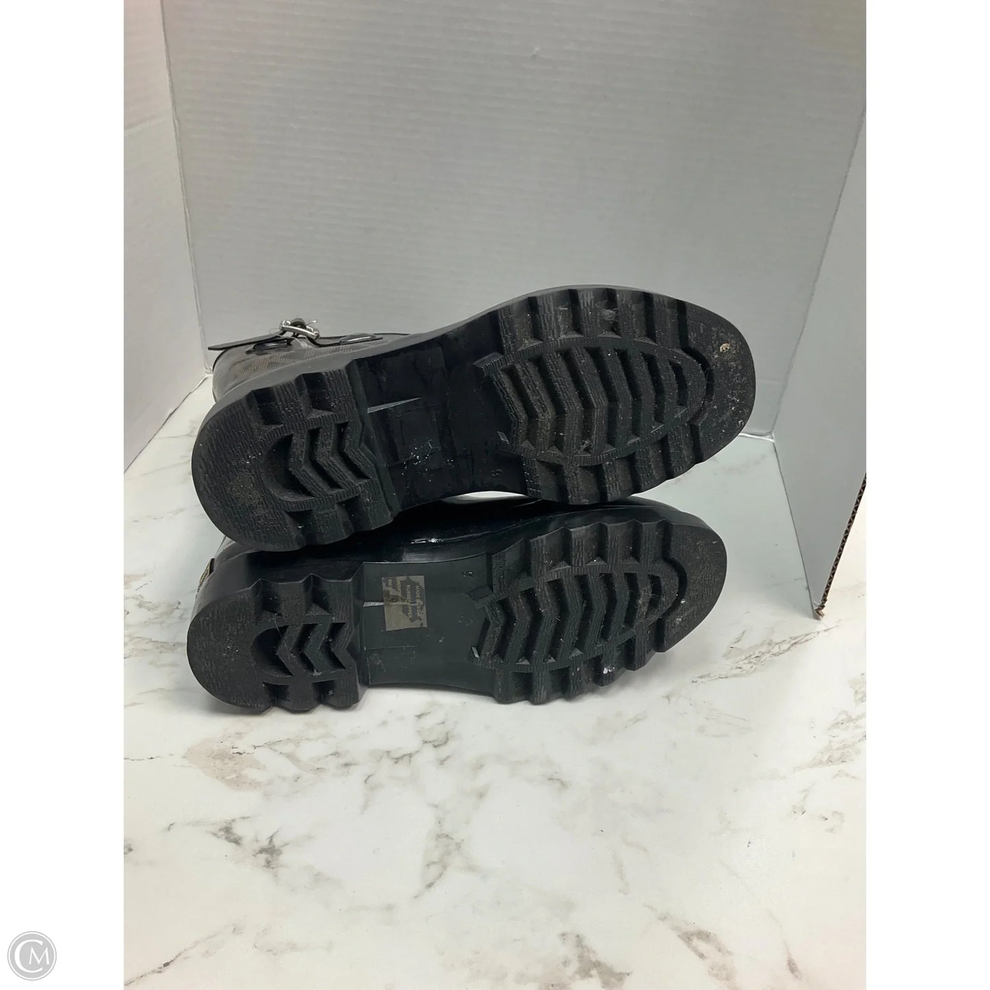 Boots Designer By Michael Kors In Black, Size: 9