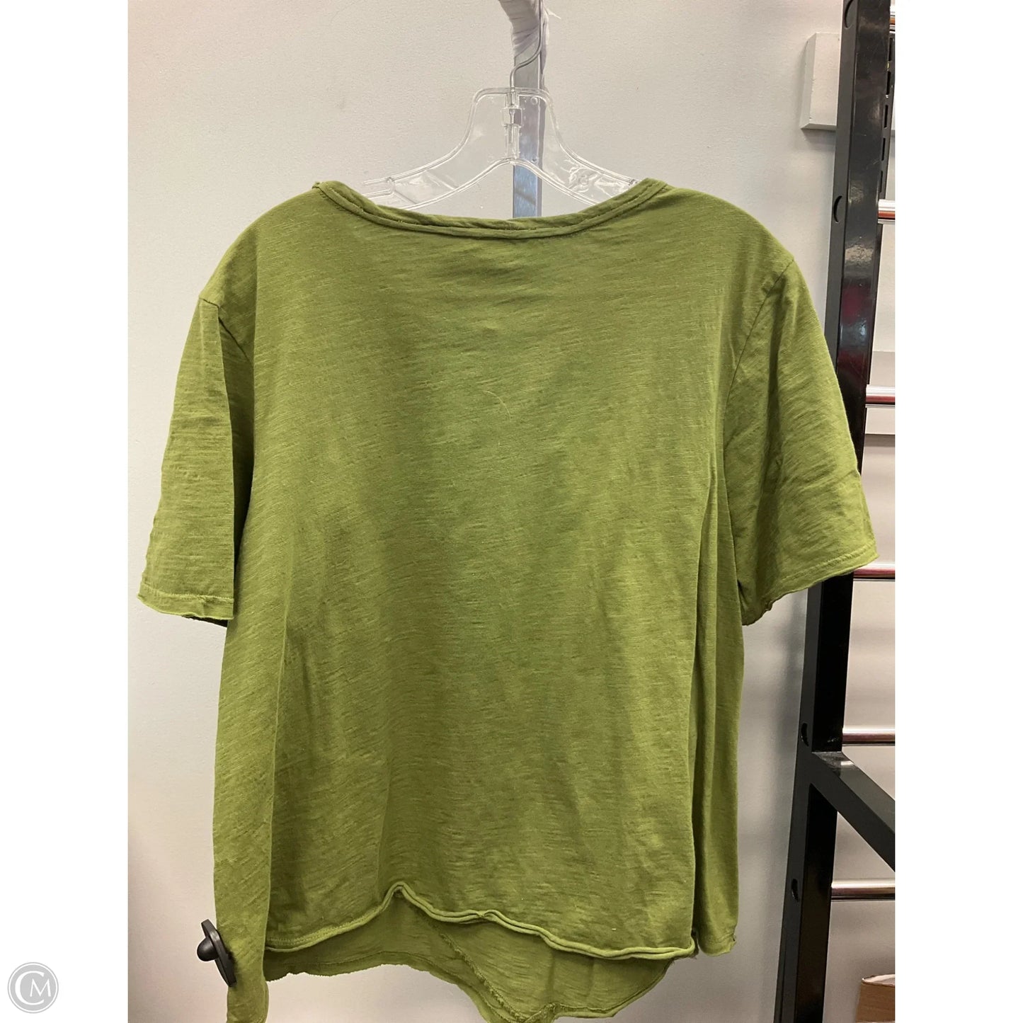 Top Short Sleeve By Sundance In Green, Size: M