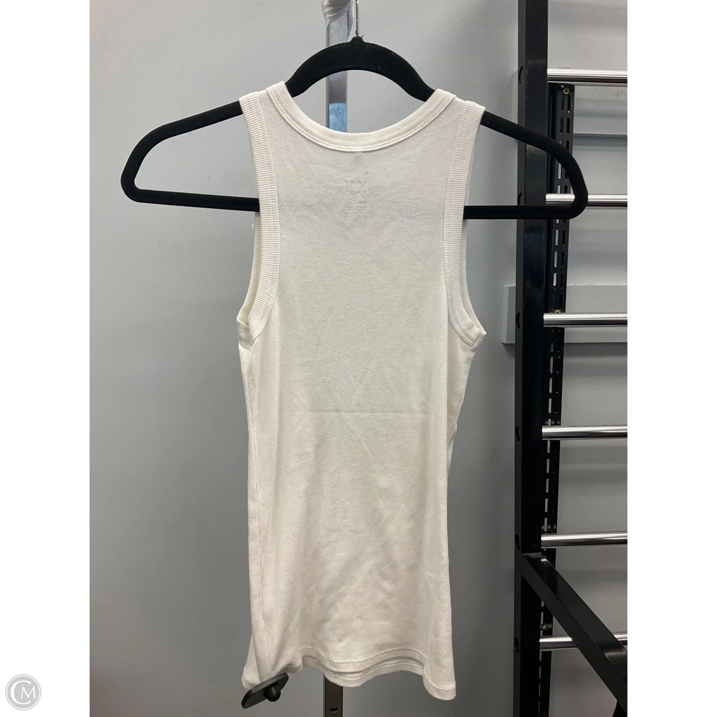 Top Sleeveless Basic By A New Day In White, Size: S
