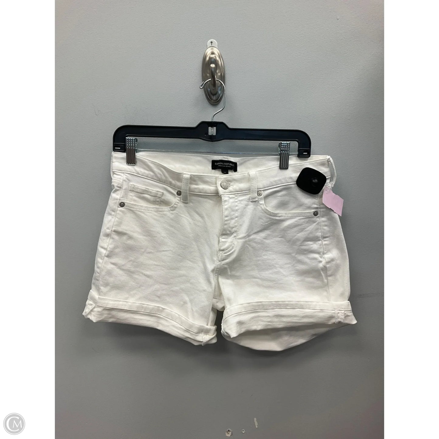 Shorts By Banana Republic In White, Size: 2