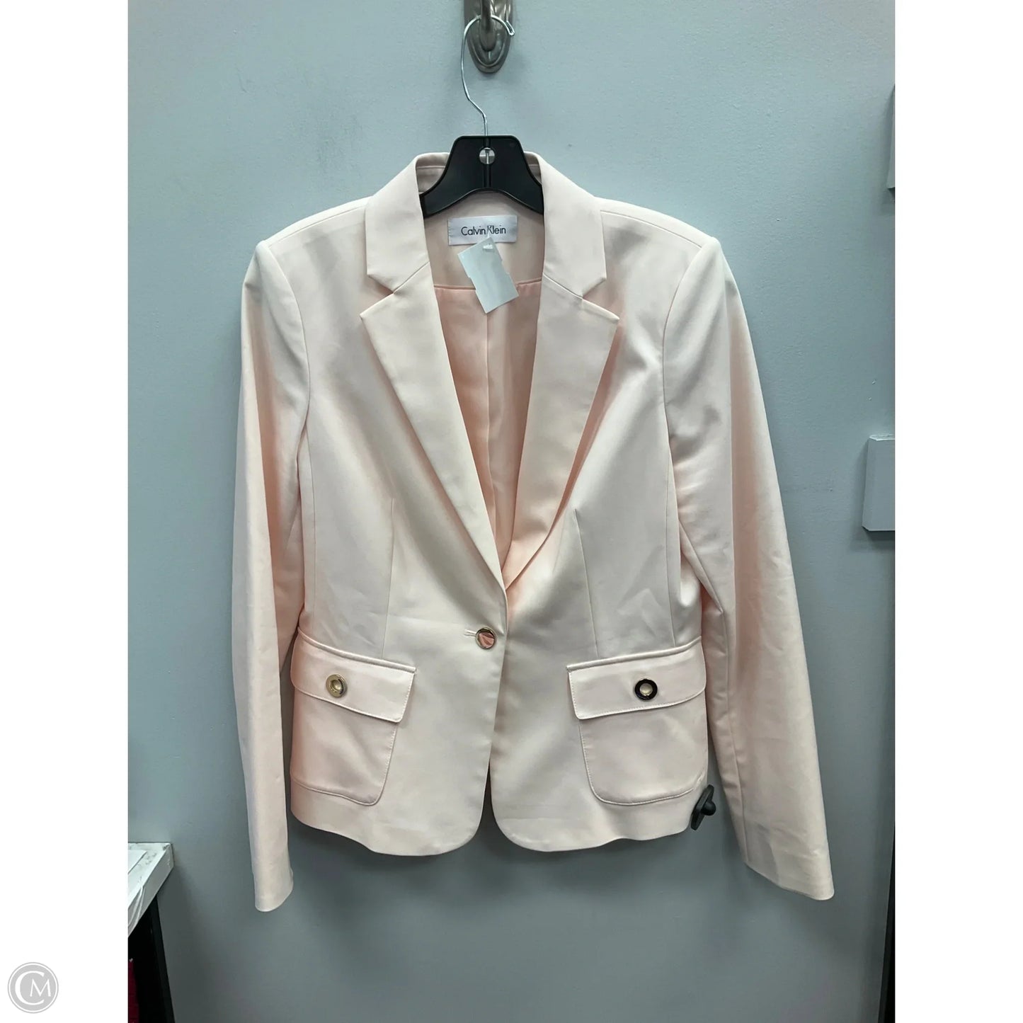 Blazer By Calvin Klein In Pink, Size: 8