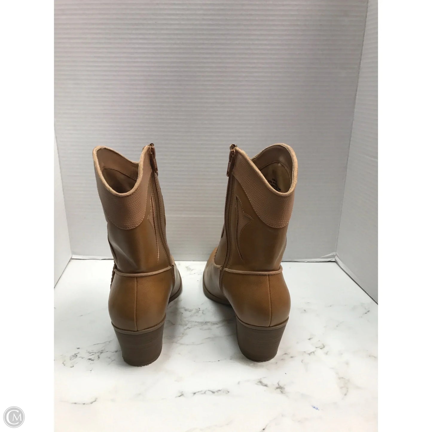 Boots Western By Universal Thread In Tan, Size: 8.5