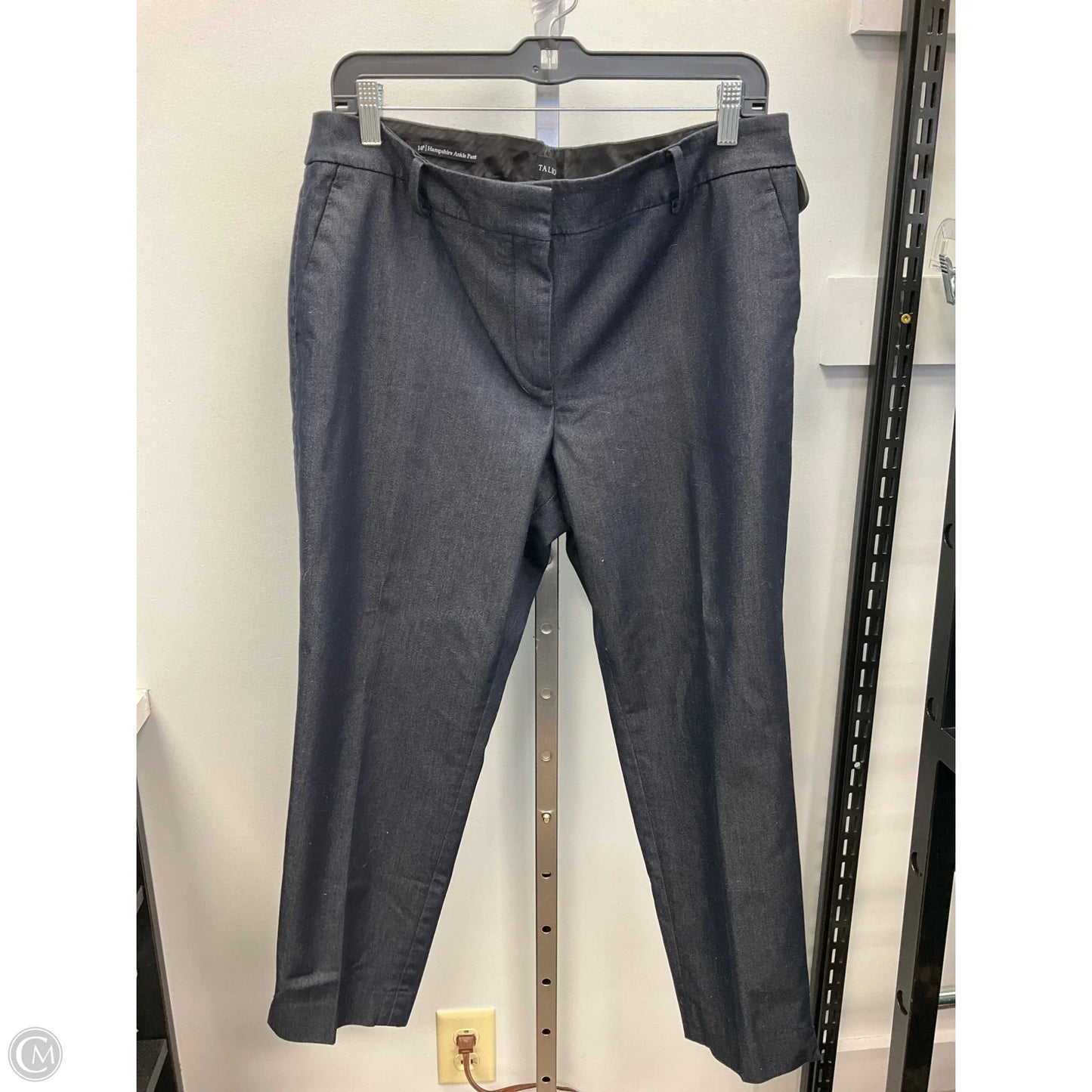 Pants Cropped By Talbots In Navy, Size: 14p