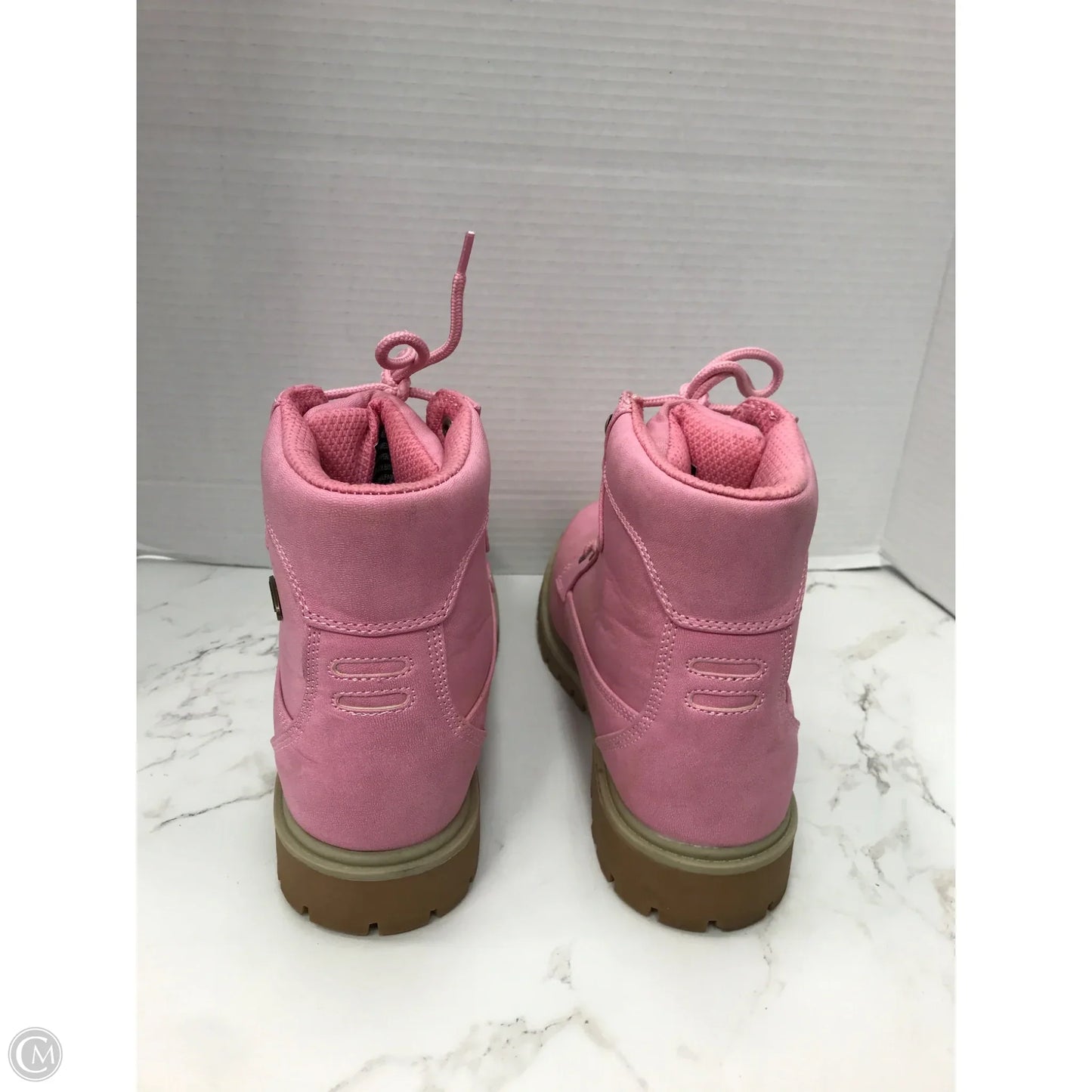 Boots Hiking By Cmc In Pink, Size: 9