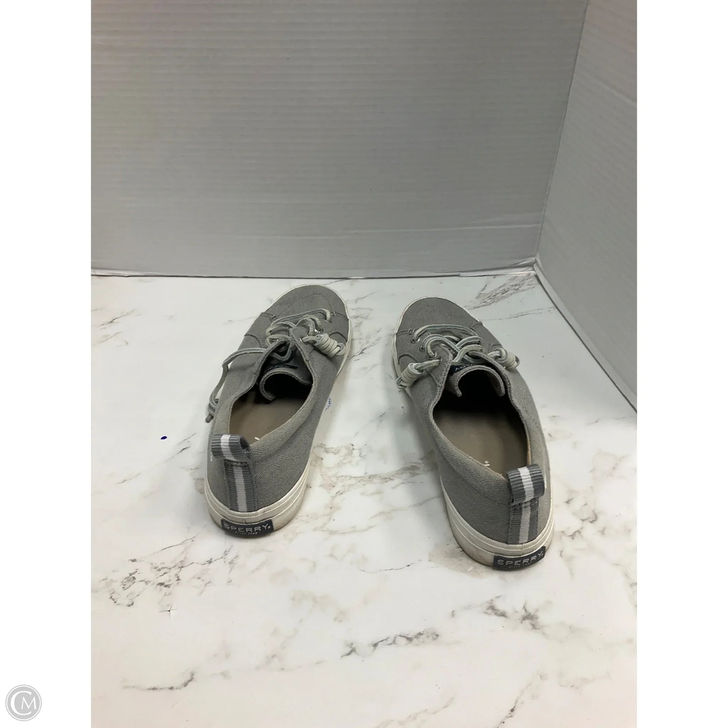 Shoes Sneakers By Sperry In Grey, Size: 8