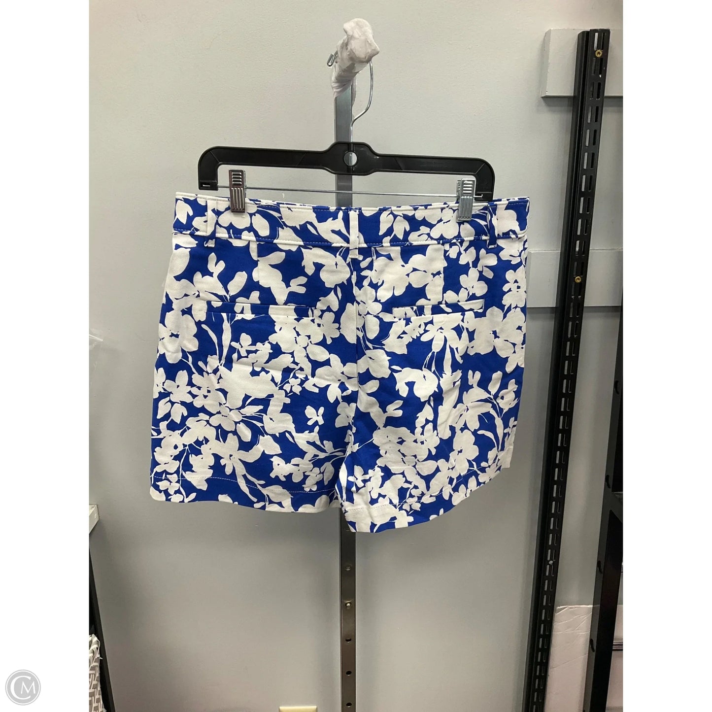 Shorts By Loft In Blue & White, Size: 12
