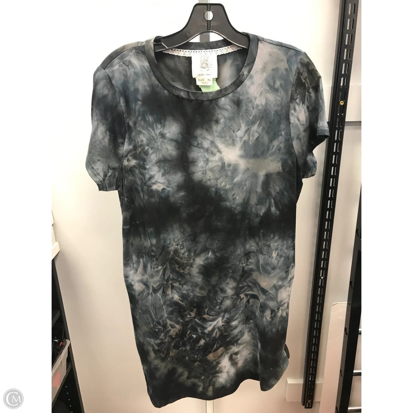 Dress Casual Short By Clothes Mentor In Tie Dye Print, Size: Xl
