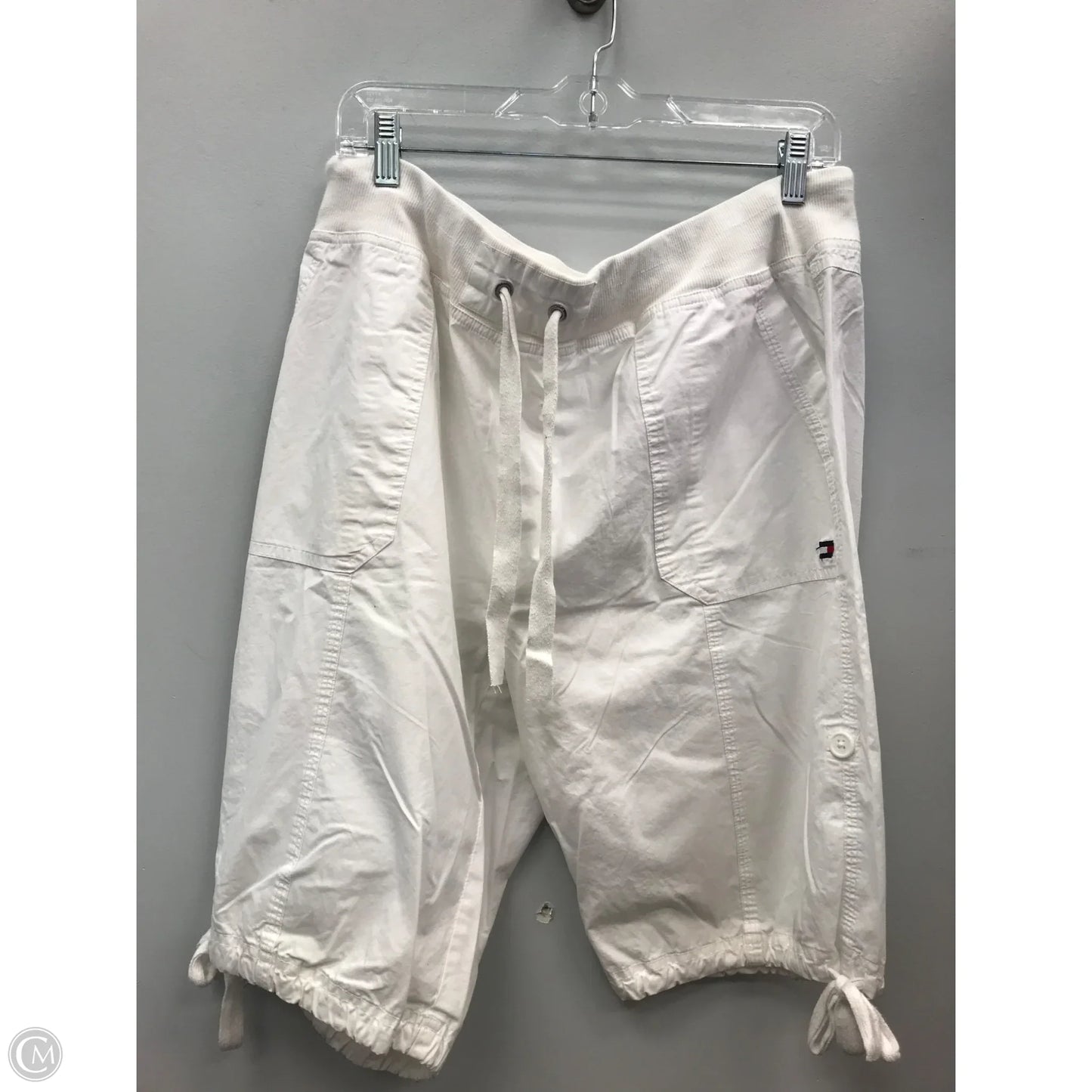 Shorts By Tommy Hilfiger In White, Size: L