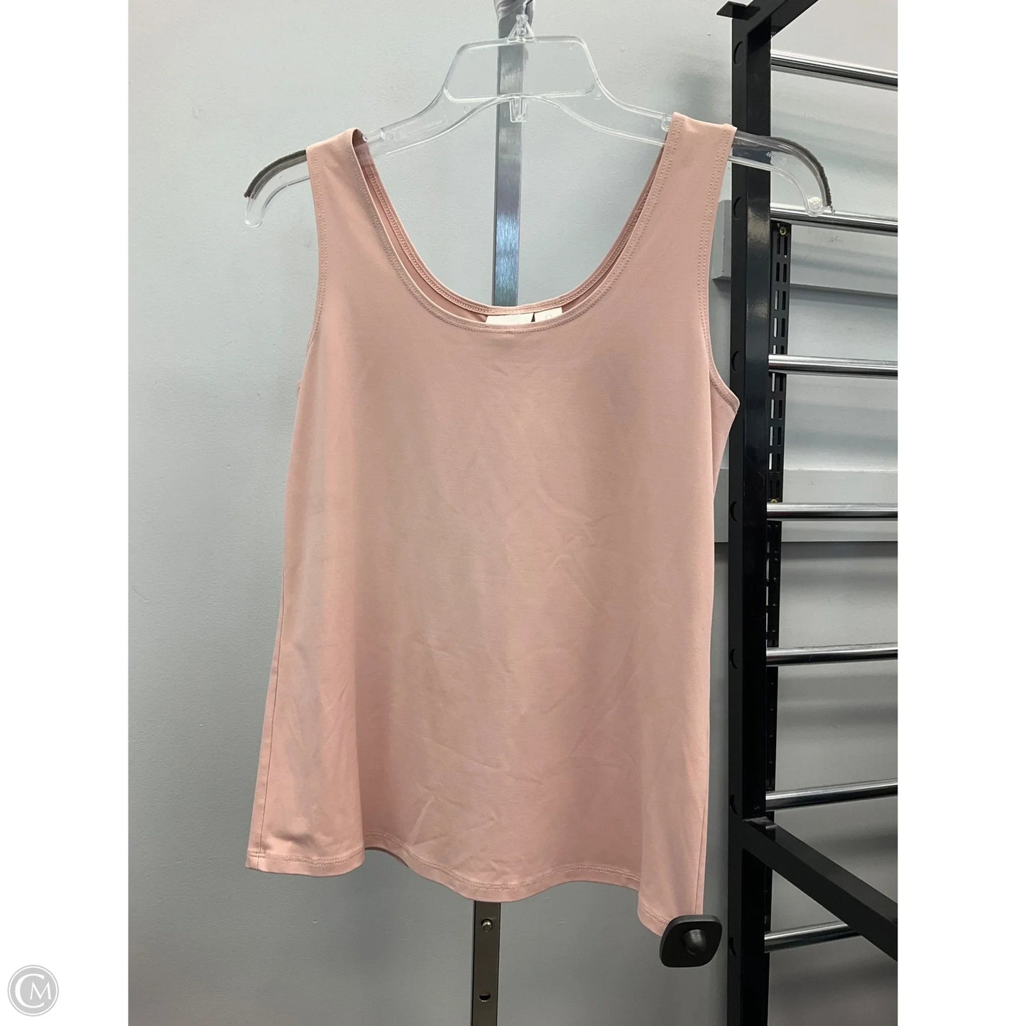Top Sleeveless Basic By Chicos In Pink, Size: S