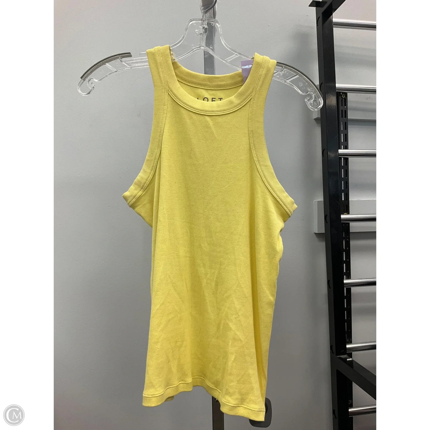 Tank Top By Loft In Yellow, Size: M