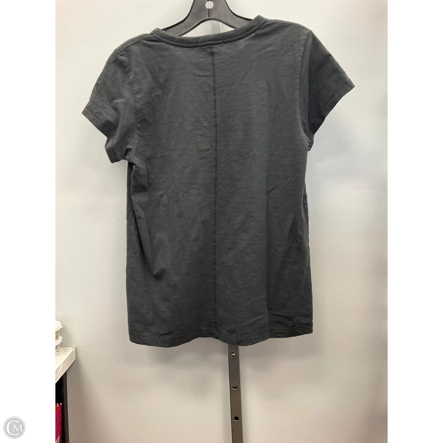Top Short Sleeve By Rag And Bone In Black, Size: M