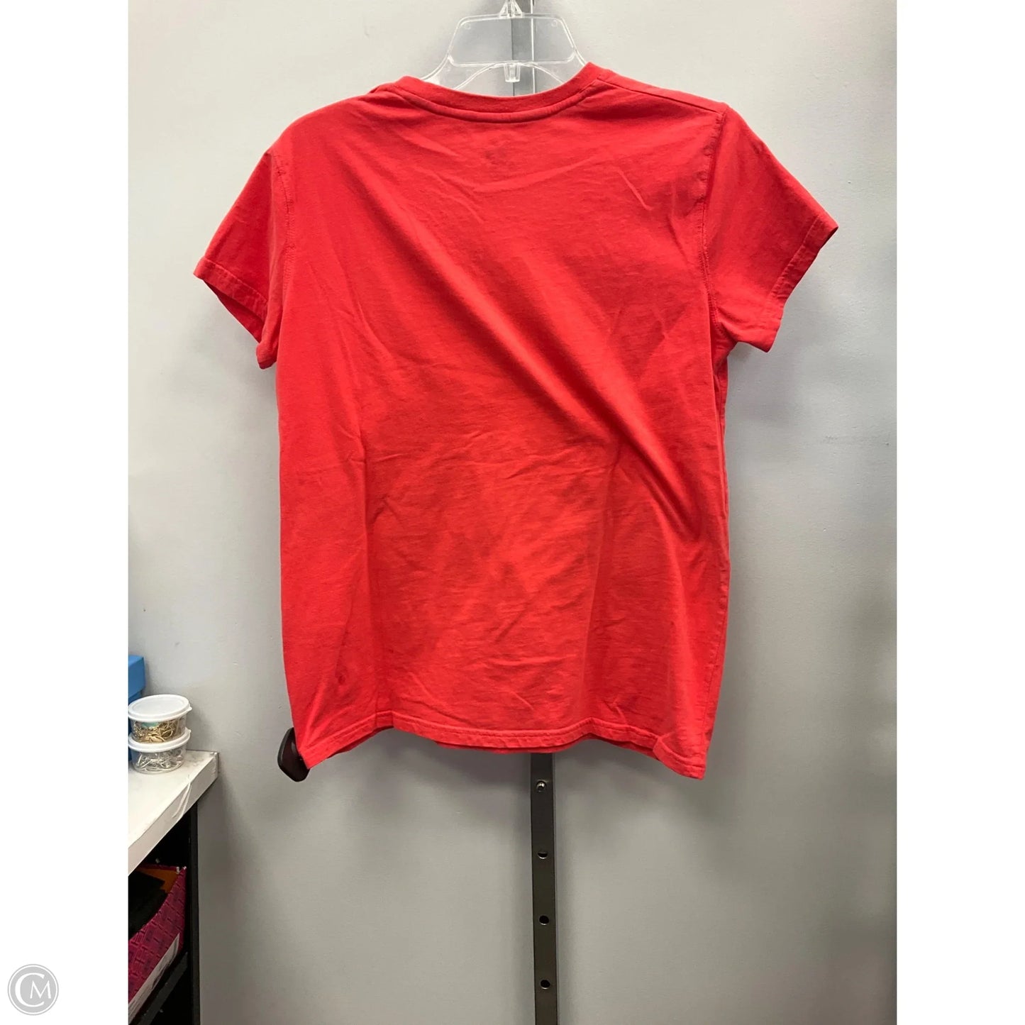 Top Short Sleeve By Clothes Mentor In Orange, Size: Sp