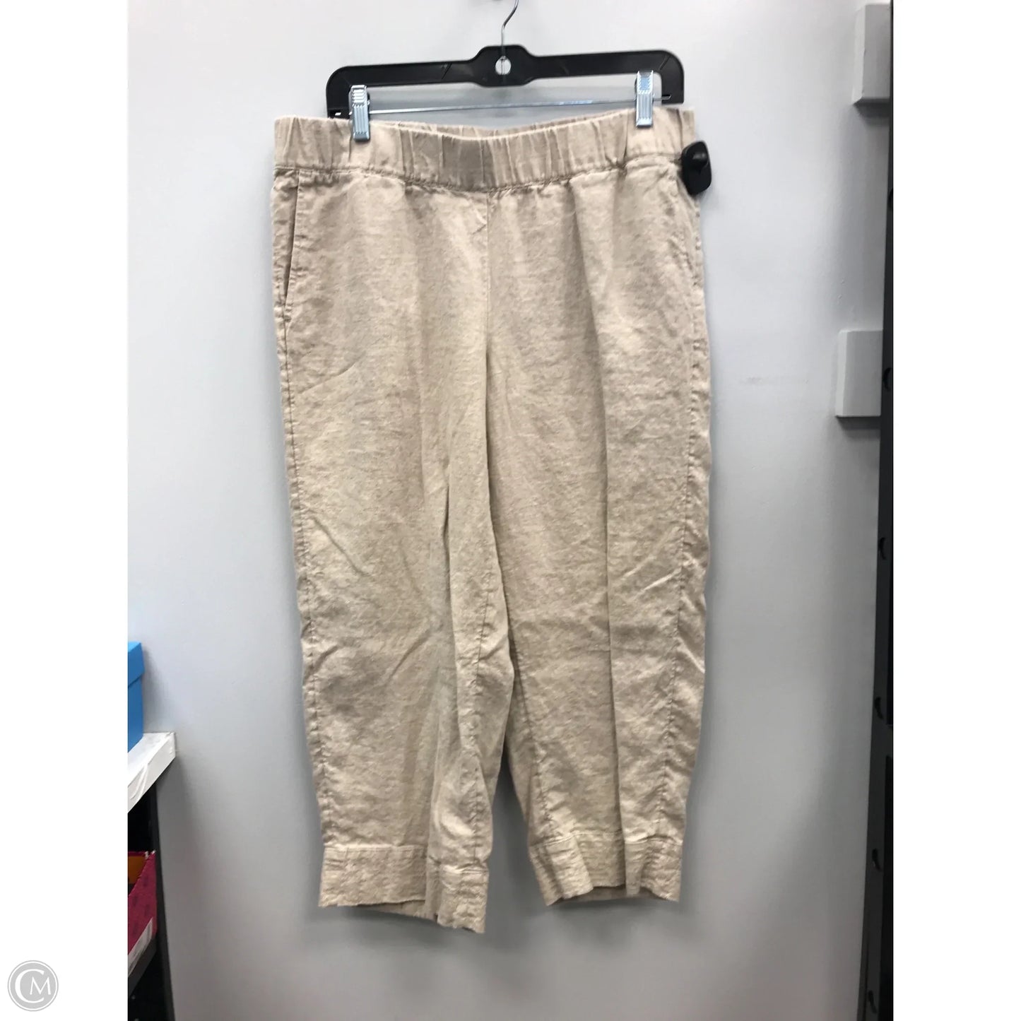 Pants Linen By J. Jill In Beige, Size: Mp