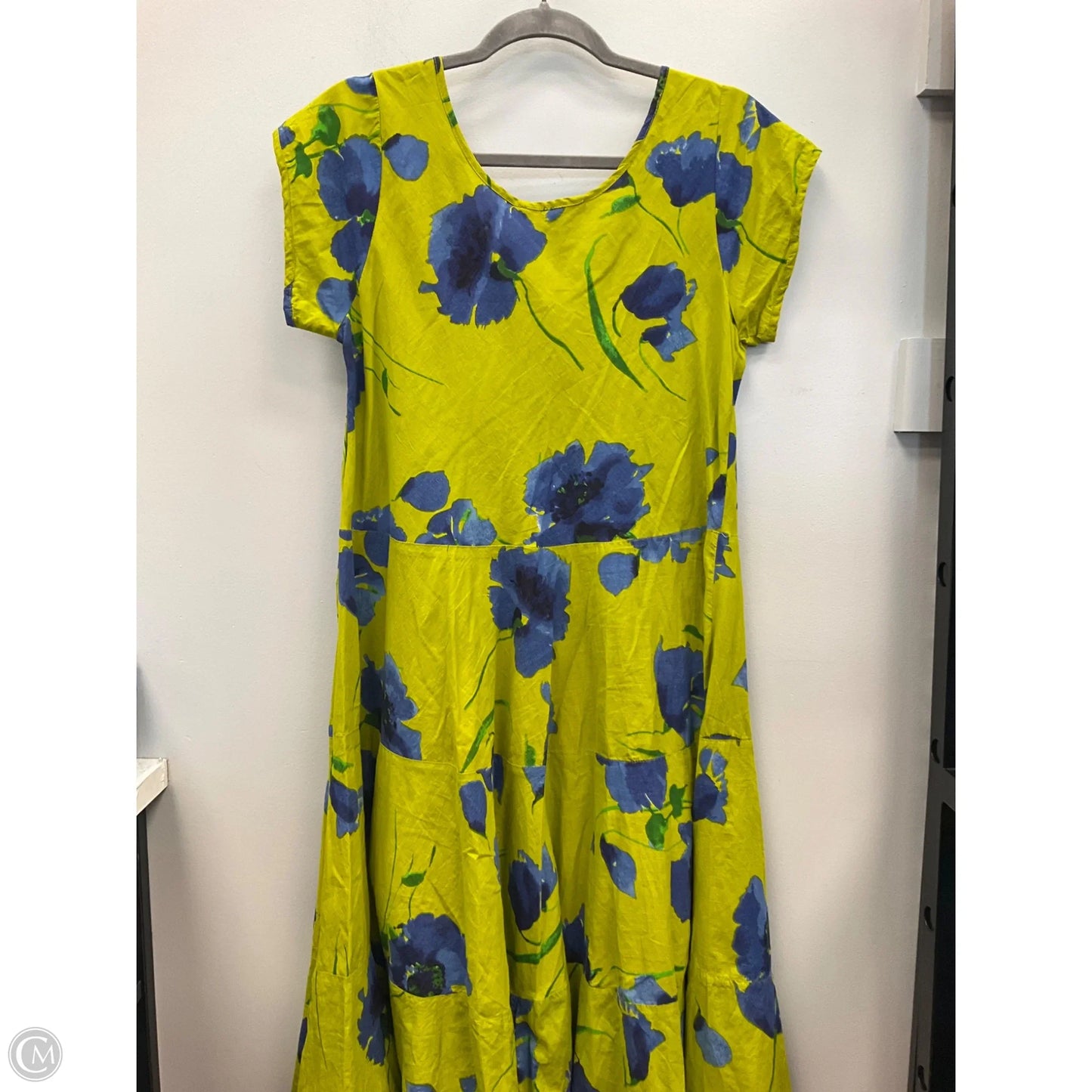 Dress Casual Midi By Cmc In Floral Print, Size: S