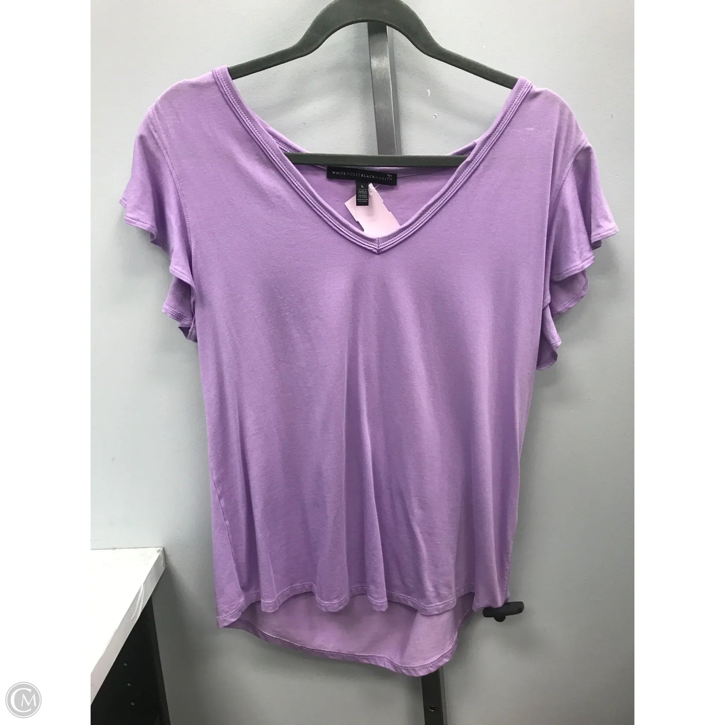 Top Sleeveless By White House Black Market In Purple, Size: L