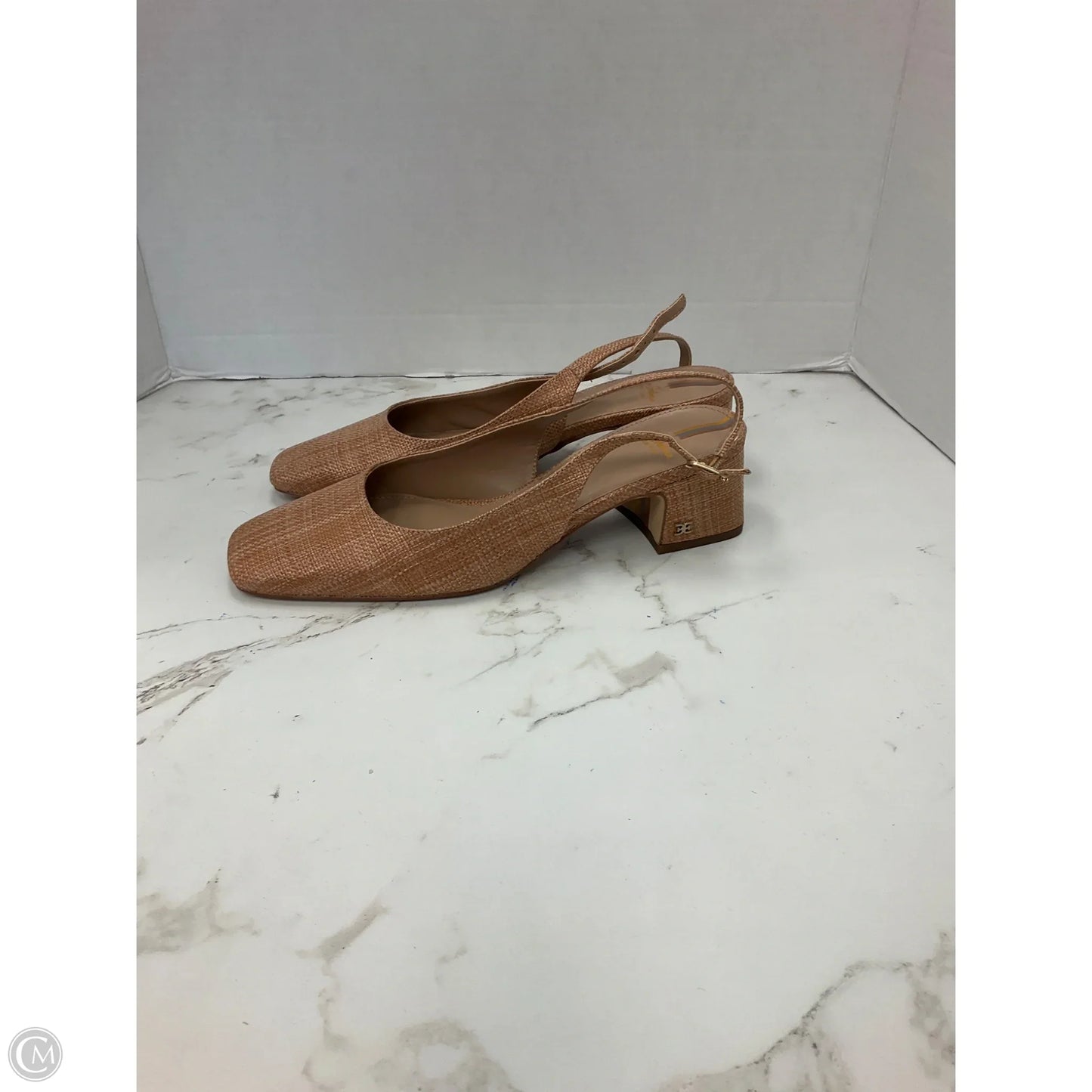 Shoes Heels Block By Sam Edelman In Tan, Size: 8