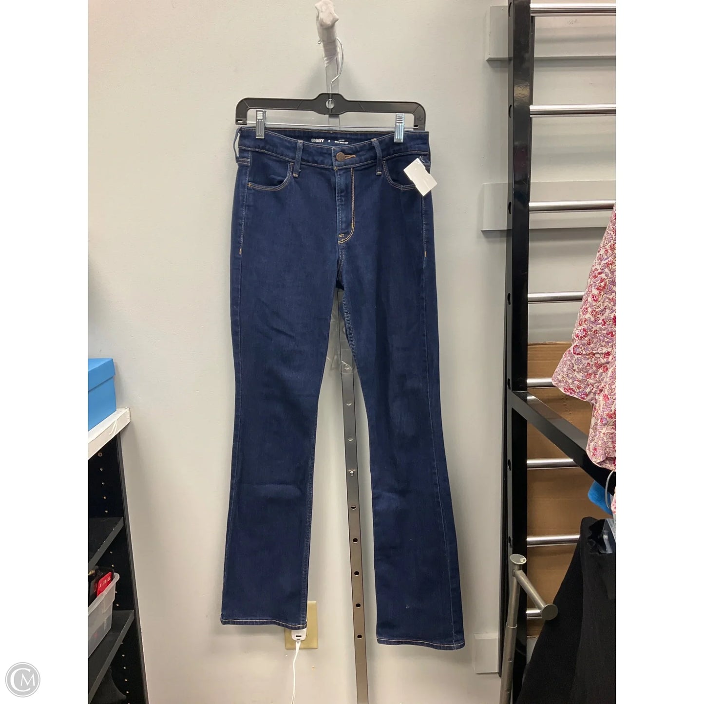 Jeans Boot Cut By Old Navy In Blue Denim, Size: 8