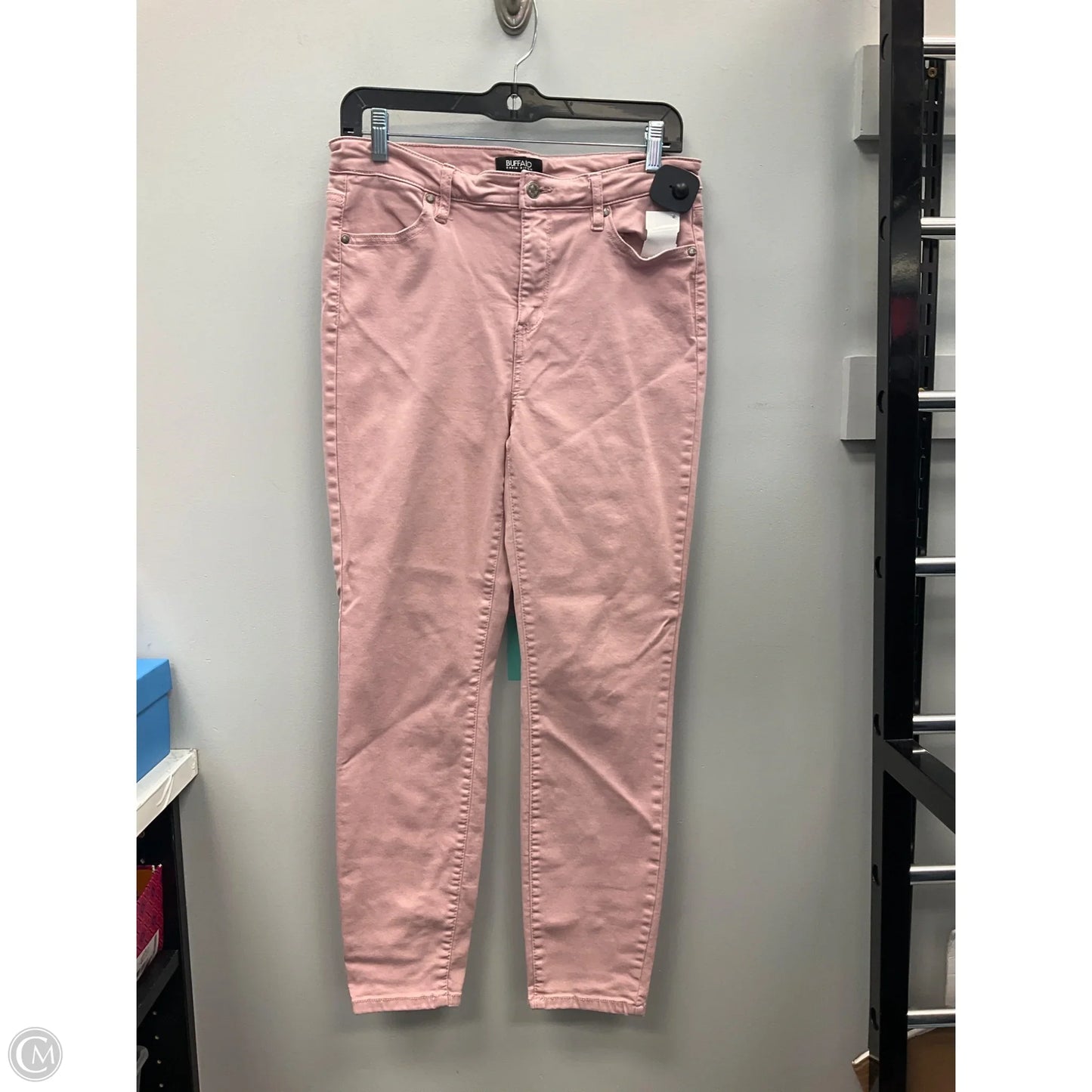 Jeans Cropped By Buffalo David Bitton In Pink, Size: 8