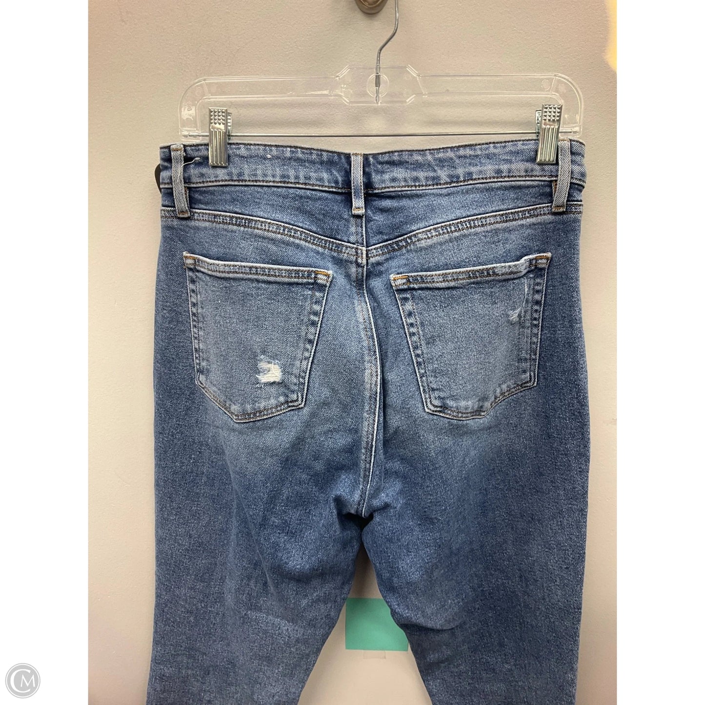 Jeans Skinny By Loft In Blue Denim, Size: 10