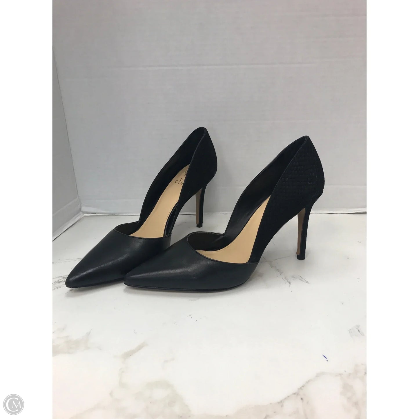 Shoes Heels Stiletto By Vince Camuto In Black, Size: 7.5
