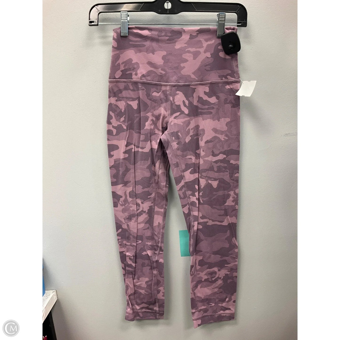 Athletic Capris By Lululemon In Purple, Size: 4