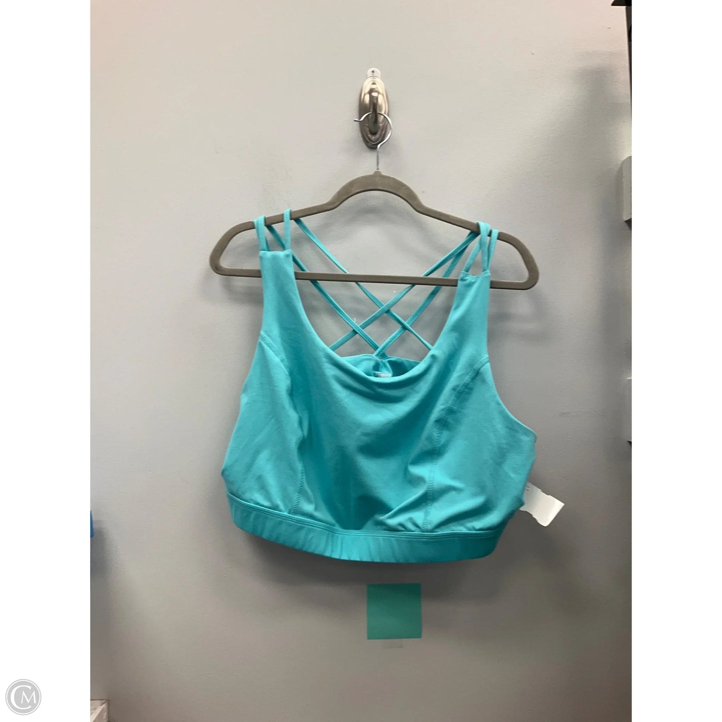 Athletic Bra By Torrid In Aqua, Size: 4x